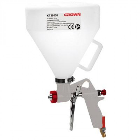 საღებავსაფრქვეველი Crown CT38058 ხელსაწყოები, ელექტრო ინსტრუმენტები Crown CT38058 დაგეხმარებათ პროფესიონალურ შეღებვაში და გაგიმარტივებთ მუშაობის პროცესს. საღებავსაფრქვეველი Crown CT38058