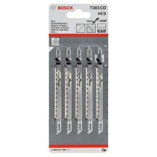 პირი ბეწვახერხის Bosch T 301 CD, HCS 5 მმ ხელსაწყოები, ინსტრუმენტების მასალები პირი ბეწვახერხის Bosch T 301 CD, HCS 5 pcs ტექნიკური მახასიათებლები:• მწარმოებელი: Bosch • რაოდენობა: 5 ც პირი ბეწვახერხის Bosch T 301 CD, HCS 5 მმ