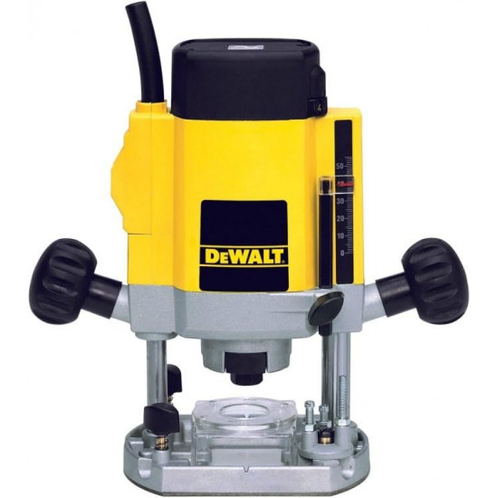 ფრეზერი DeWalt DW615-QS 900W ხელსაწყოები, ელექტრო ინსტრუმენტები ტექნიკური მახასიათებლები: • მწარმოებელი: DeWalt • სიმძლავრე: 900 W • ფრეზირების სიღრმე: 55 მმ დამატებითი მახასიათებლები: • ბრუნვის სიხშირე: 8000-24000 ბრ/წთ • ცანგის დიამეტრი: 8 მმ • ფრეზის მაქსიმალური დიამეტრი: 36 მმ კომპლექტაცია: • ფ ფრეზერი DeWalt DW615-QS 900W