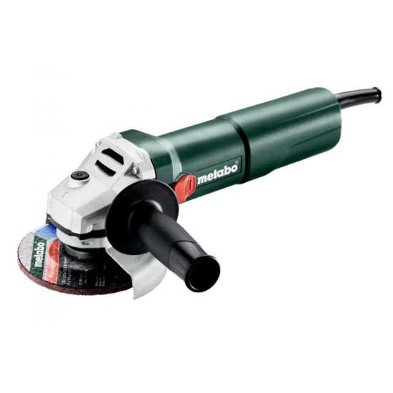 კუთხის სახეხი მანქანა Metabo W 1100-125 1100W (603614010) ხელსაწყოები, ელექტრო ინსტრუმენტები Metabo W 1100-125 არის საიმედო, უნივერსალური, ეონომიური და მძლავრი კუთხის სახეხი მანქანა. კუთხის სახეხი მანქანა Metabo W 1100-125 1100W (603614010)