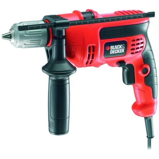 დარტყმითი დრელი Black+Decker KR654CRESK-QS 650W ხელსაწყოები, ელექტრო ინსტრუმენტები Black+Decker KR654CRESK-QS არის მოსახერხებელი დრელი, რომელიც გამოიყენება სხვადასხვა მასალასთან სამუშაოდ. დარტყმითი დრელი Black plusDecker KR654CRESK-QS 650W