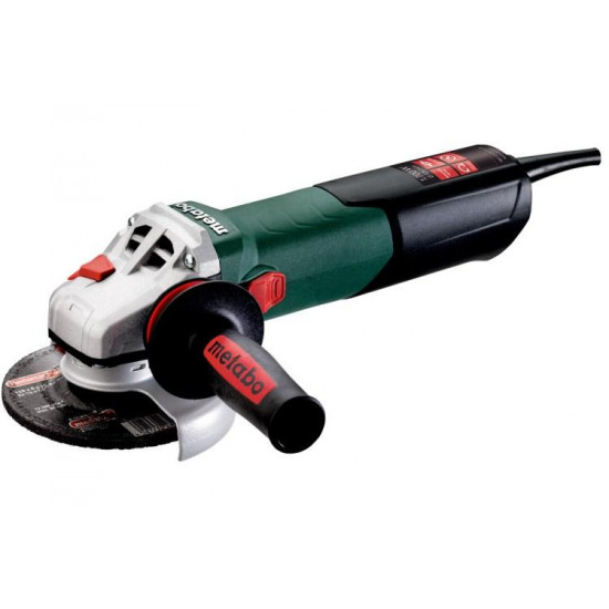 კუთხის სახეხი მანქანა Metabo WEV 17-125 QUICK 1700W (600516000) ხელსაწყოები, ელექტრო ინსტრუმენტები კუთხის სახეხი მანქანა Metabo WEV 17-125 QUICK 1700W (600516000)დისკების შეცვლა ხორციელდება ინსტრუმენტების გამოყენების გარეშე. კუთხის სახეხი მანქანა Metabo WEV 17-125 QUICK 1700W (600516000)