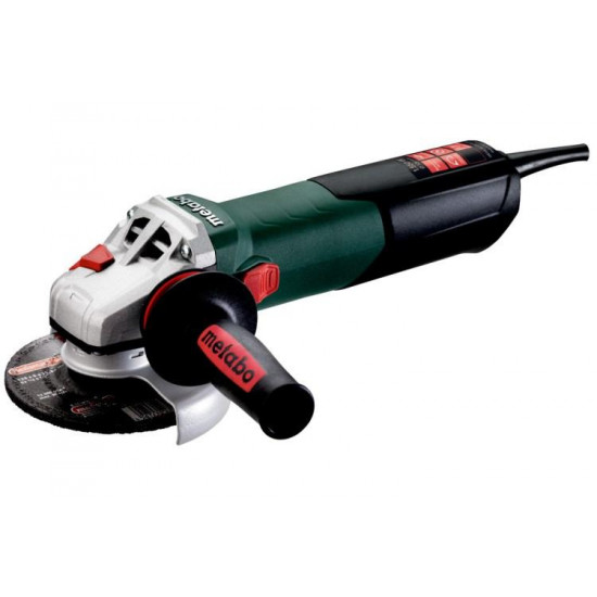 კუთხის სახეხი მანქანა Metabo WEVA 15-125 QUICK 1550W (600496000) ხელსაწყოები, ელექტრო ინსტრუმენტები კუთხის სახეხი მანქანა Metabo WEVA 15-125 QUICK 1550W (600496000)Metabo WEVA 15-125 QUICK უზრუნველყოფს მაქსიმალურ სამუშაო რესურსს ექსტრემალურ პირობებში გამოყენებისას. კუთხის სახეხი მანქანა Metabo WEVA 15-125 QUICK 1550W (600496000)