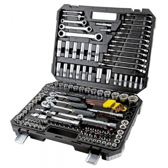 ინსტრუმენტების ნაკრები Topmaster 339107 1/4 ინსტრუმენტების ნაკრები Topmaster 339107 1-4, 3-8, 1-2 150 ც