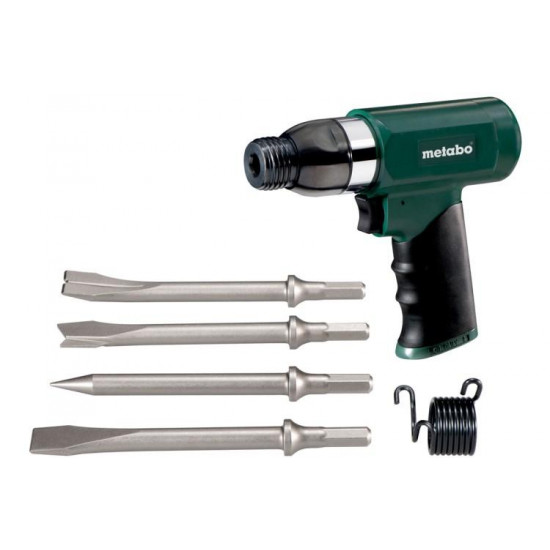 პნევმატური სანგრევი ჩაქუჩი Metabo DMH 30 SET (604115500) ხელსაწყოები, ელექტრო ინსტრუმენტები Metabo DMH 30 SET არის მსუბუქი და მოსახერხებელი სანგრევი ჩაქუჩი. პნევმატური სანგრევი ჩაქუჩი Metabo DMH 30 SET (604115500)