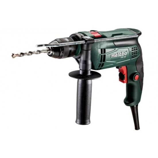 დარტყმითი დრელი Metabo SBE 650 650W ხელსაწყოები, ელექტრო ინსტრუმენტები დარტყმითი დრელი Metabo SBE 650 650W Metabo SBE 650 650W არის მოსახერხებელი დრელი დამატებითი სახელურით. დარტყმითი დრელი Metabo SBE 650 650W