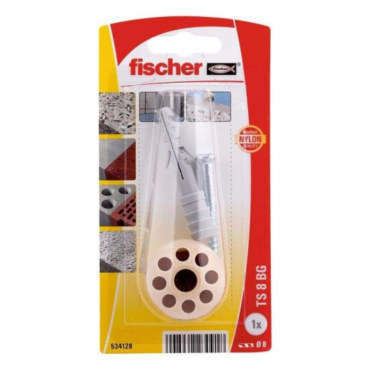 კარის შემაჩერებელი Fischer TS 8 BG K NV ხელსაწყოები, სამაგრები პრაქტიკული Fischer TS კარის შემაჩერებელი ელეგანტურ დიზაინში. კარის შემაჩერებელი Fischer TS 8 BG K NV