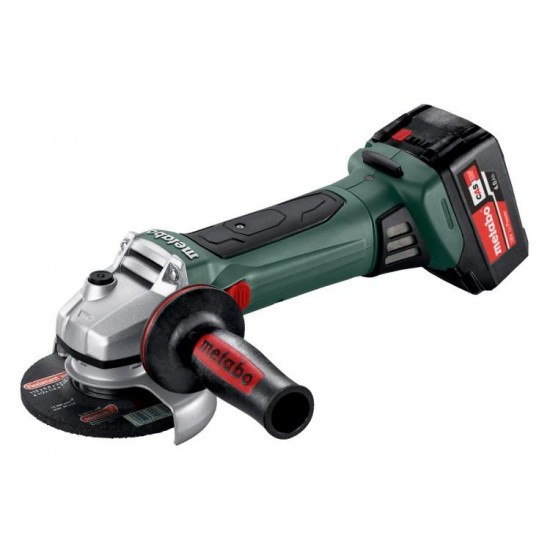 კუთხის სახეხი მანქანა აკუმულატორის Metabo W 18 LTX 125 QUICK 18V (602174610) ხელსაწყოები, ელექტრო ინსტრუმენტები Metabo W 18 LTX 125 QUICK არის მოსახერხებელი ინსტრუმენტი მაღალი წარმოებადობით, სისტემა Metabo Quick უზრუნველყოფს დისკების გამოცვლას ინსტრუმენტების გამოყენების გარეშე. კუთხის სახეხი მანქანა აკუმულატორის Metabo W 18 LTX 125 QUICK 18V (602174610)