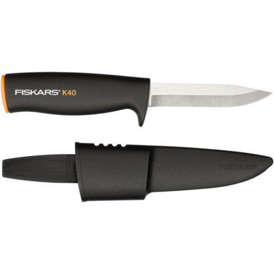 დანა Fiskars K40 (125860) ხელსაწყოები, ბაღის ინსტრუმენტები დანა Fiskars K40 (125860) ეს არის მსუბუქი და მოსახერხებელი დანა, რომელიც გამოიყენება როგორც ბაღში, ასევე ლაშქრობისას. დანა Fiskars K40 (125860)