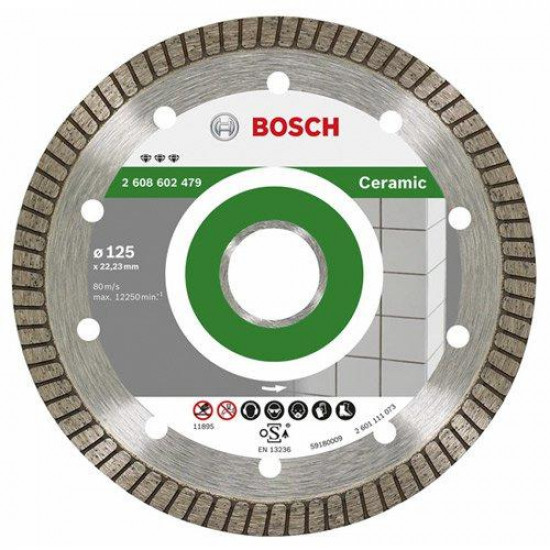ალმასის დისკი კერამიკისთვის Bosch Best for Ceramic Extraclean Turbo 125x22.23 მმ ხელსაწყოები, ინსტრუმენტების მასალები body{margin:0;padding:8px;overflow:auto;width:100%;height:100%;} p{line-height:1. ალმასის დისკი კერამიკისთვის Bosch Best for Ceramic Extraclean Turbo 125x22.23 მმ