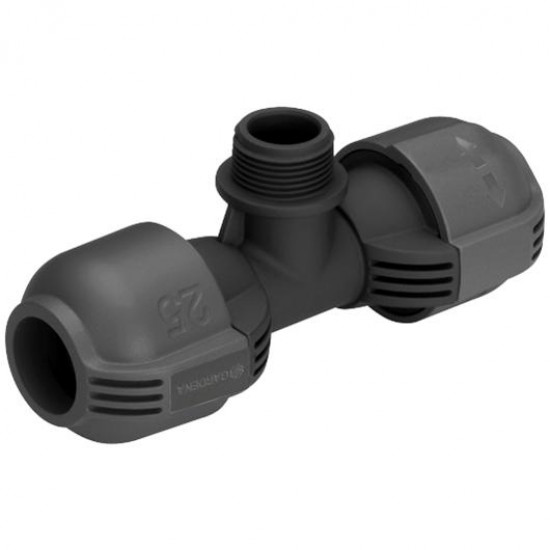 შემაერთებელი T-ტიპის Gardena 2787-20 25 მმ x 3/4 შემაერთებელი T-ტიპის Gardena 2787-20 25 მმ x 3-4