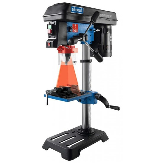 დაზგა საბურღი Scheppach DP16SL 550W (4906807901) ხელსაწყოები, ელექტრო ინსტრუმენტები Scheppach DP16SL იდეალურია საყოფაცხოვრებო და პროფესიონალური გამოყენებისთვის. დაზგა საბურღი Scheppach DP16SL 550W (4906807901)