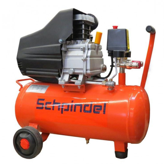 კომპრესორი Schpindel AC-50L 50 ლ ხელსაწყოები, ელექტრო ინსტრუმენტები ტექნიკური მახასიათებლები: • მწარმოებელი: Schpindel • სიმძლავრე: 2 ცხ/ძ დამატებითი მახასიათებლები: • ავზის მოცულობა: 50 ლ • წარმოებადობა: 198 ლ/წთ • წნევა: 8 bar • ბრუნვის სიხშირე: 2850 ბრ/წთ • ძაბვა: 220-240 V / 50-60 Hz ფიზიკური პ კომპრესორი Schpindel AC-50L 50 ლ