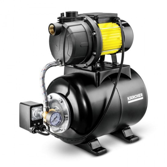 ტუმბო Karcher BP 5 HOME 1100W ხელსაწყოები, ბაღის ინსტრუმენტები Karcher BP 5 HOME ავტომატურად ინარჩუნებს სახლის წყალმომარაგებისთვის აუცილებელ წნევას სისტემაში. ტუმბო Karcher BP 5 HOME 1100W