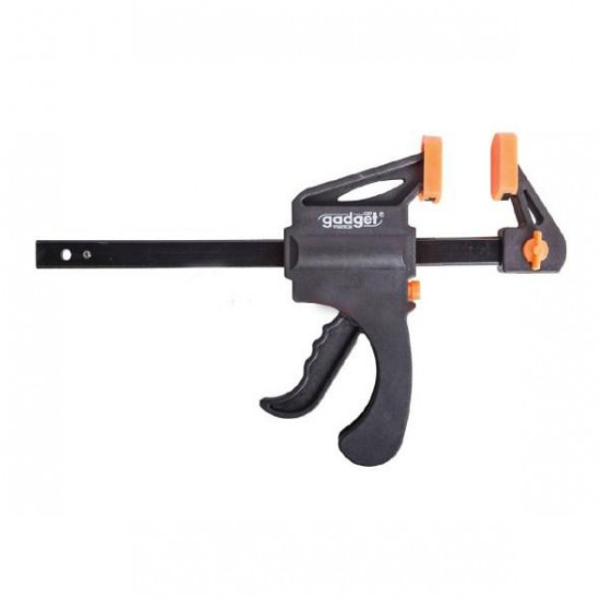 ჭახრაკი F ფორმის GADGET 300mm ხელსაწყოები, ხელის ინსტრუმენტები ჭახრაკი F ფორმის GADGET 300mm ტექნიკური მახასიათებლები:• მწარმოებელი: GADGET • ზომა: 300 mm • მასალა: პლასტმასი კომპლექტაცია:• ჭახრაკი F ფორმის GADGET 300mm ჭახრაკი F ფორმის GADGET 300mm