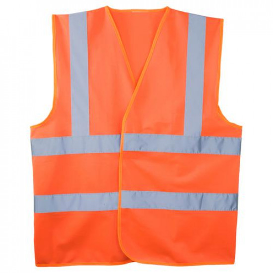 ჟილეტი შუქამრეკლით Coverguard 70252 XL ნარინჯისფერი ხელსაწყოები, სპეცტანსაცმელი ჟილეტი შუქამრეკლით Coverguard 70252 XL ნარინჯისფერი ჟილეტს აქვს შუქამრეკლი უსაფრთხოების ზოლები, რომლის მეშვეობითაც მარტივდება თქვენი დანახვა დღის ბნელ მონაკვეთში. ჟილეტი შუქამრეკლით Coverguard 70252 XL ნარინჯისფერი