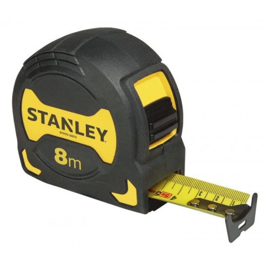საზომი რულეტი Stanley Tylon STHT0-33566 8 მ ხელსაწყოები, ხელის ინსტრუმენტები საზომი რულეტი Stanley Tylon STHT0-33566 8 მ ლენტი დაფარულია სპეციალური საფარით საზომი რულეტი Stanley Tylon STHT0-33566 8 მ
