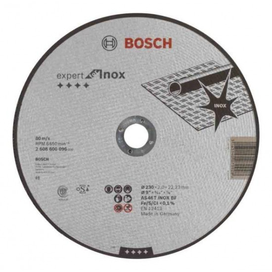 საჭრელი დისკი Bosch Expert for Inox 230x2x22.23 მმ ხელსაწყოები, ინსტრუმენტების მასალები body{margin:0;padding:8px;overflow:auto;width:100%;height:100%;} p{line-height:1. საჭრელი დისკი Bosch Expert for Inox 230x2x22.23 მმ