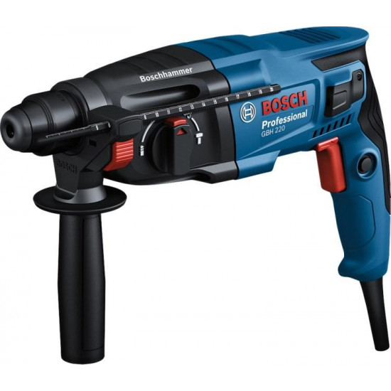 პერფორატორი Bosch GBH 220 720W ხელსაწყოები, ელექტრო ინსტრუმენტები Bosch-ის წარმოების მძლავრი და მოსახერხებელი პერფორატორი. პერფორატორი Bosch GBH 220 720W