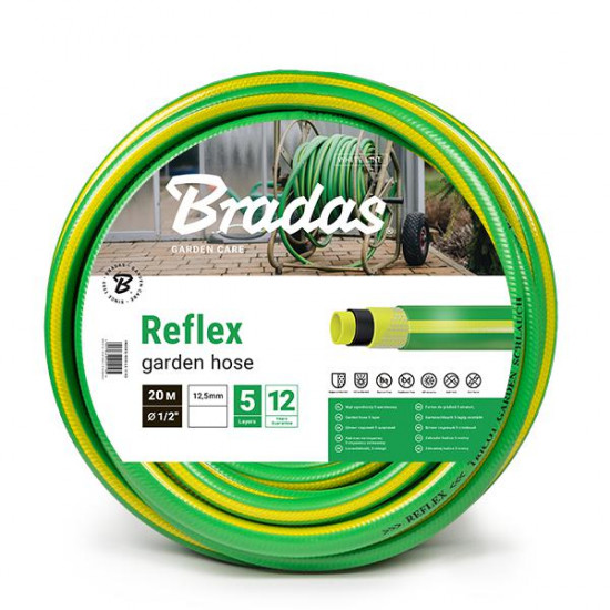 შლანგი Bradas Reflex WFR1/220 1/2 შლანგი Bradas Reflex WFR1-220 1-2 20 მ