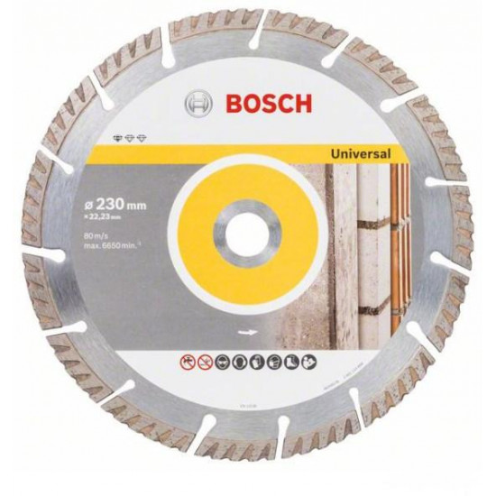 ალმასის დისკი უნივერსალური Bosch Standard for Universal 230x22.23 მმ ხელსაწყოები, ინსტრუმენტების მასალები body{margin:0;padding:8px;overflow:auto;width:100%;height:100%;} p{line-height:1. ალმასის დისკი უნივერსალური Bosch Standard for Universal 230x22.23 მმ