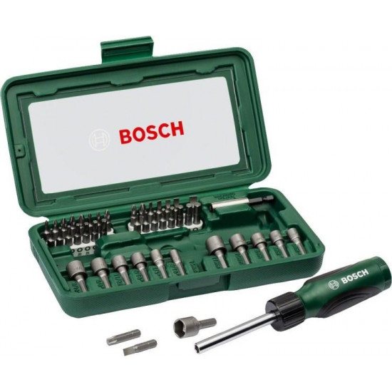 ბიტების და თავაკების ნაკრები Bosch 2607019504 46 ც ხელსაწყოები, ხელის ინსტრუმენტები ბიტების და თავაკების ნაკრები Bosch 2607019504 46 ც ტექნიკური მახასიათებლები:• მწარმოებელი: Bosch კომპლექტაცია:• 32 x ბიტა PH 0/1/2/3, PZ 0/1/2/3 S 3/4/4. ბიტების და თავაკების ნაკრები Bosch 2607019504 46 ც