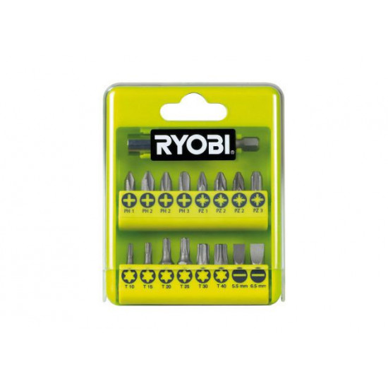 ბიტა Ryobi RAK17SD 25 მმ. 17 ც. ხელსაწყოები, ინსტრუმენტების მასალები Ryobi-ის მაღალი ხარისხის პროფესიონალური ბიტები. ბიტა Ryobi RAK17SD 25 მმ. 17 ც.