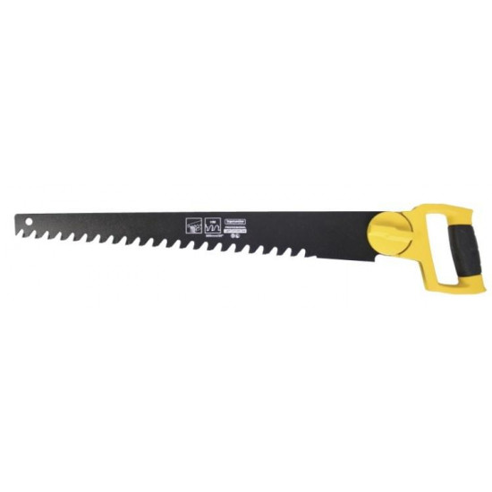 ხერხი გაზობეტონის Topmaster 379906 500 მმ ხელსაწყოები, ხელის ინსტრუმენტები ხერხი გაზობეტონის Topmaster 379906 500 მმ ტექნიკური მახასიათებლები:• მწარმოებელი: Topmaster• მოდელი: 379906 ფიზიკური პარამეტრები:• სიგრძე: 500 მმ ხერხი გაზობეტონის Topmaster 379906 500 მმ